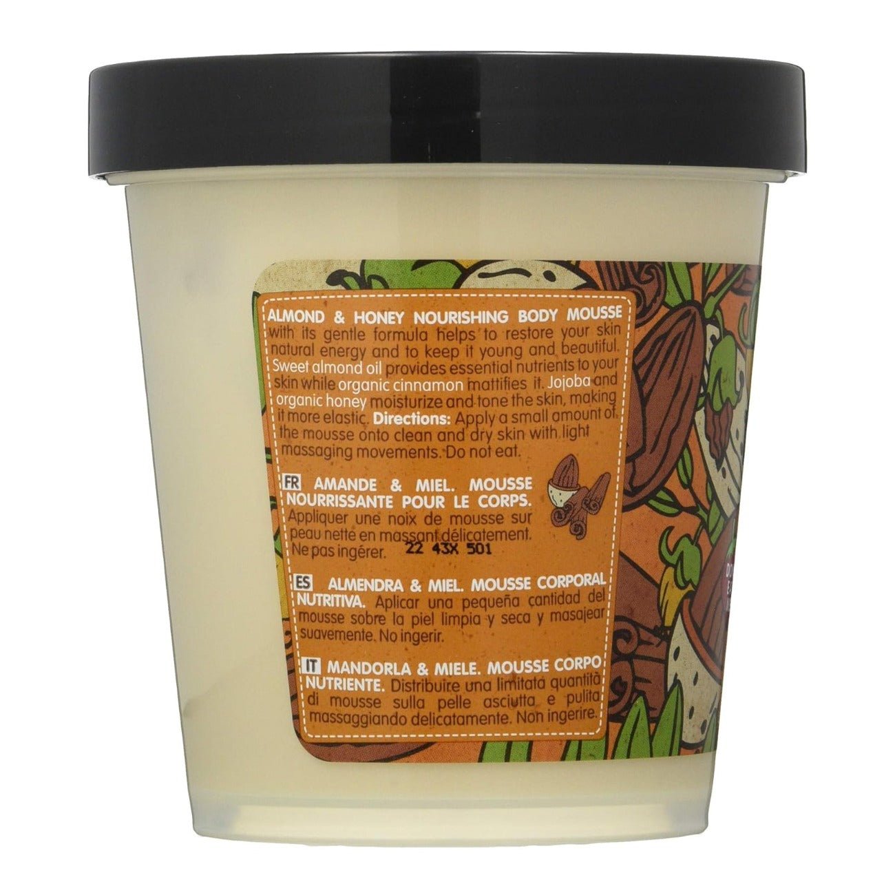 Body Desserts Almond & Honey Nourishing Body Mousse 450ml - Eco Natural Products - Organic Shop - Body Mousse