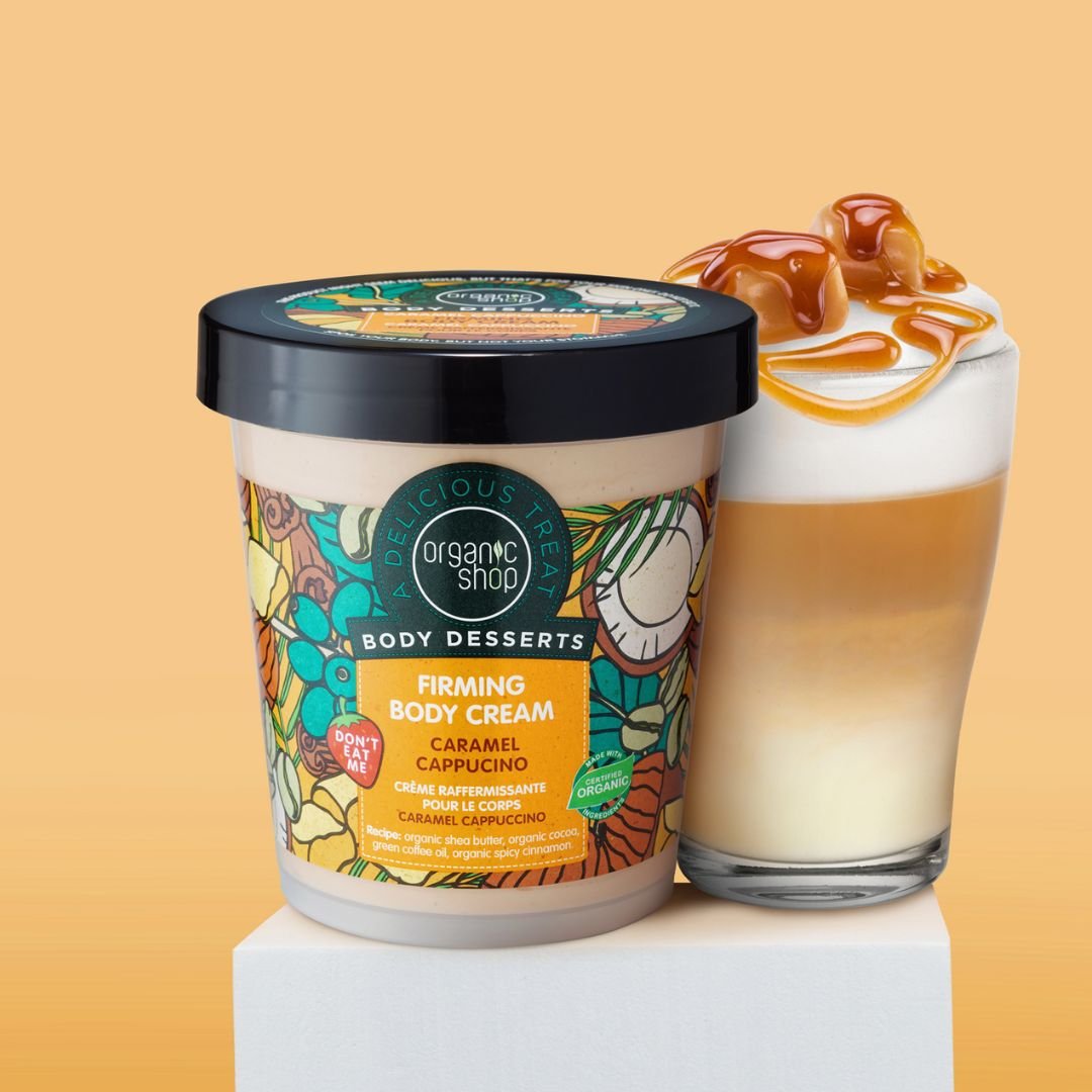 Body Desserts Caramel Cappuccino Firming Body Cream 450ml - Organic Shop - Body Cream - Eco Natural Products