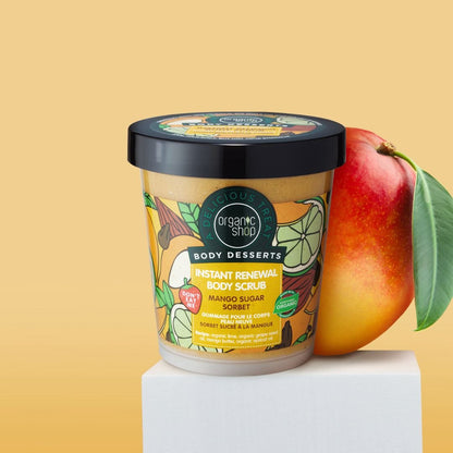 Body Desserts Mango Sugar Sorbet Body Scrub 450ml - Organic Shop - Body Scrub - Eco Natural Products