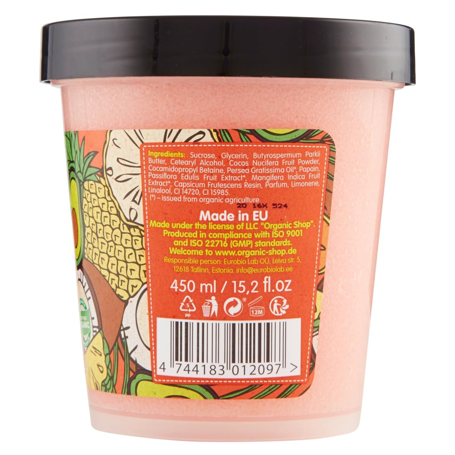 Body Desserts Sculpting Body Scrub Tropical Mix 450ml - Organic Shop - Body Scrub - Eco Natural Products