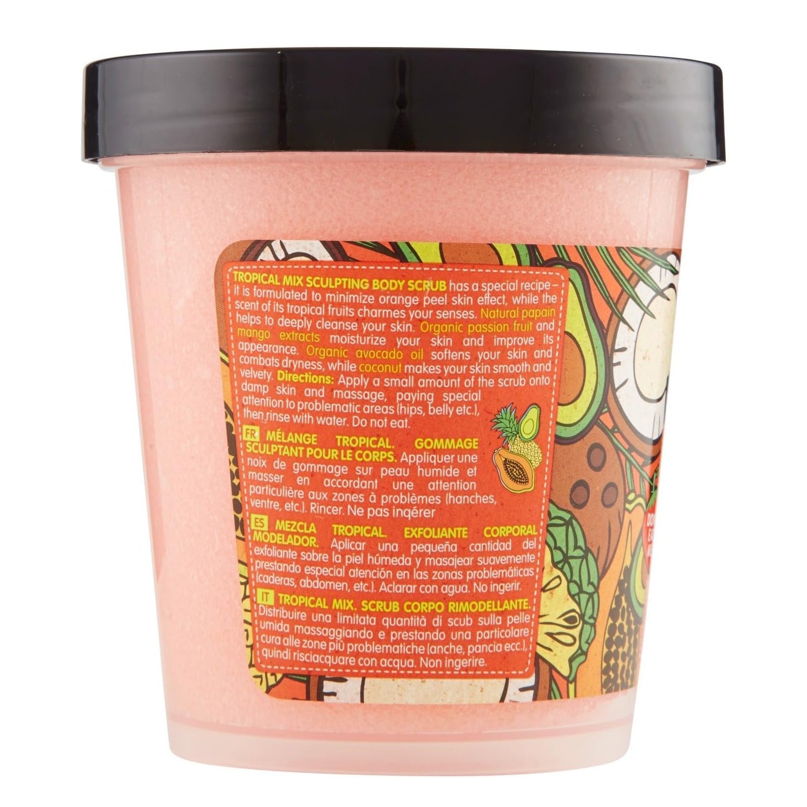 Body Desserts Sculpting Body Scrub Tropical Mix 450ml - Organic Shop - Body Scrub - Eco Natural Products