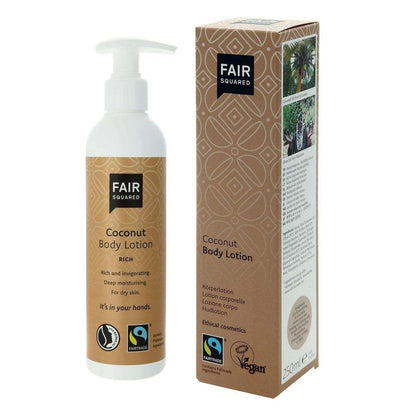 Body Lotion Coconut 250ml - Fair Squared - Body Lotion - Eco Natural Products