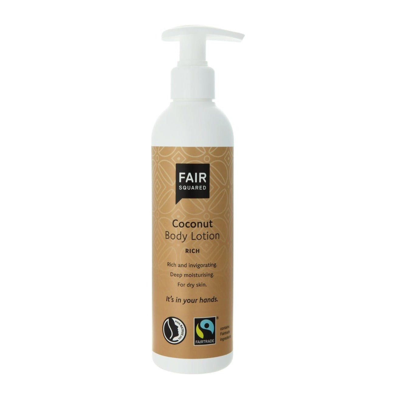 Body Lotion Coconut 250ml - Fair Squared - Body Lotion - Eco Natural Products