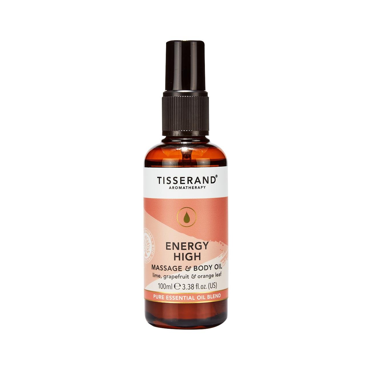 Body Massage Oil Energy 100ml - Eco Natural Products - Tisserand - Body Oil