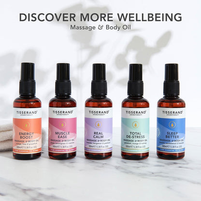 Body Massage Oil Muscle Ease 100ml - Tisserand - Massage And Body Oil - Eco Natural Products
