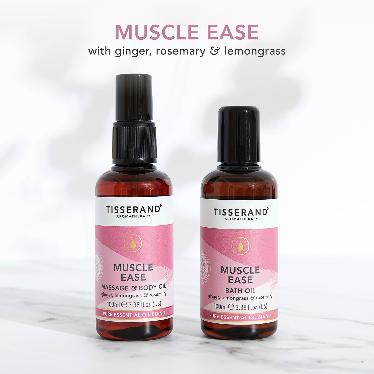 Body Massage Oil Muscle Ease 100ml - Tisserand - Massage And Body Oil - Eco Natural Products