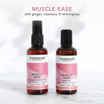 Body Massage Oil Muscle Ease 100ml - Tisserand - Massage And Body Oil - Eco Natural Products