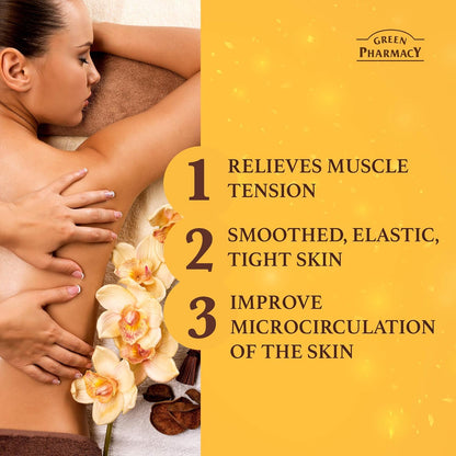 Body Massage Oil Warming 200ml - Green Pharmacy - Body Moisturizer - Eco Natural Products