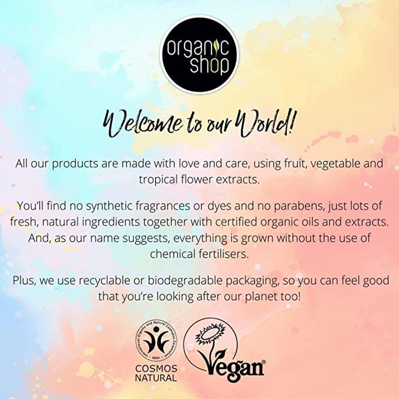 Body Mousse Bourbon Vanilla Vanilla & Orchid 250ml - Organic Shop - Body Mousse - Eco Natural Products