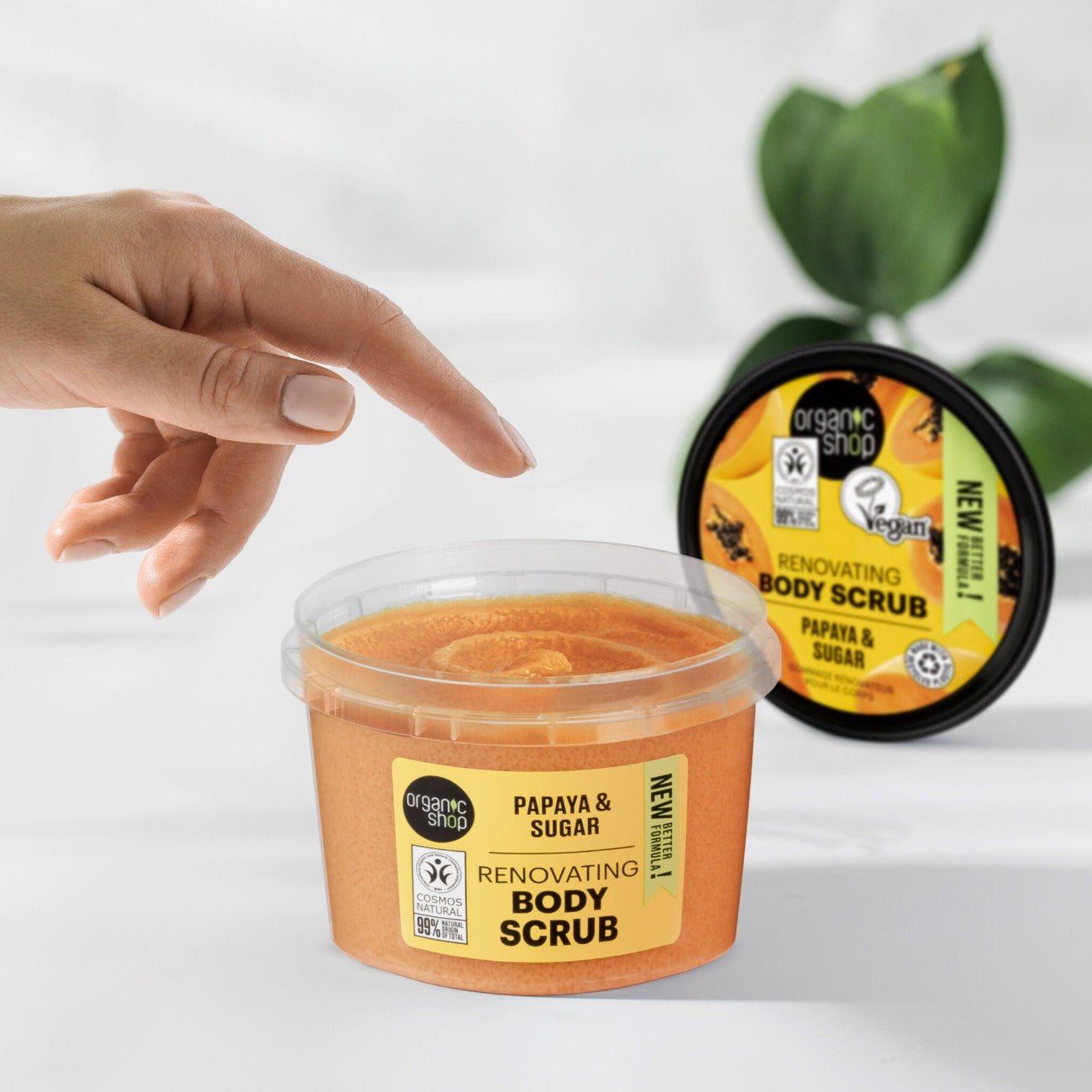 Body Scrub Juicy Papaya and Sugar 250ml - Organic Shop - Body Scrub - Eco Natural Products