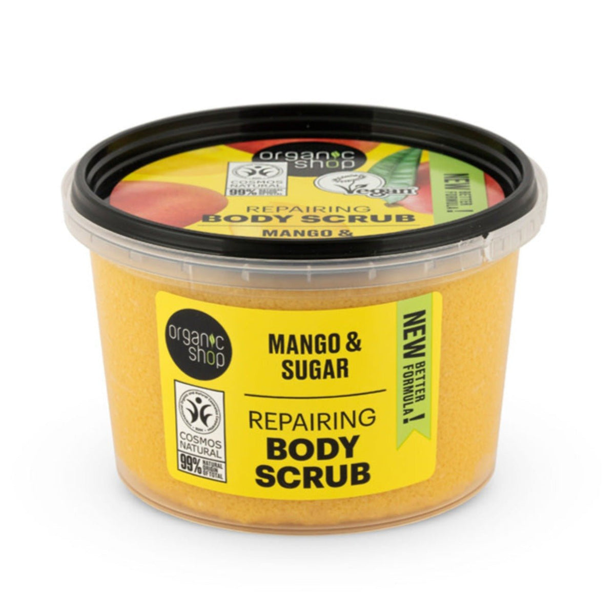 Body Scrub Kenyan Mango and Sugar 250ml - Organic Shop - Body Scrub - Eco Natural Products