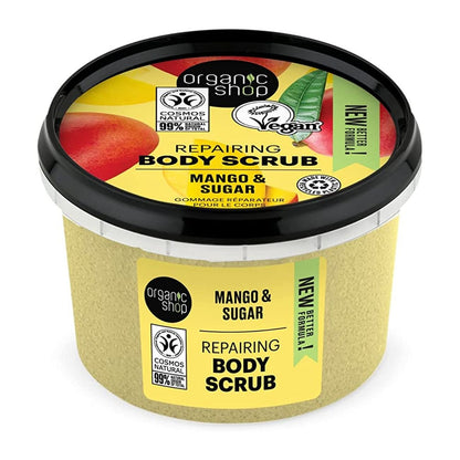 Body Scrub Kenyan Mango and Sugar 250ml - Organic Shop - Body Scrub - Eco Natural Products