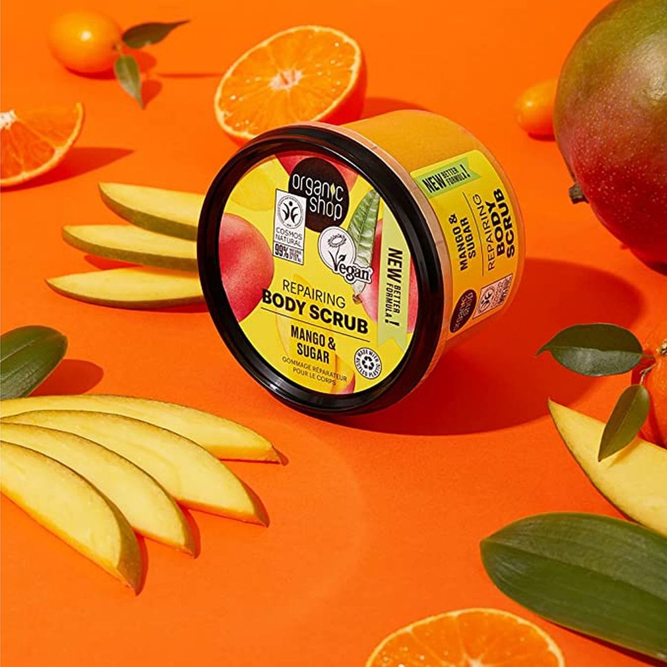 Body Scrub Kenyan Mango and Sugar 250ml - Organic Shop - Body Scrub - Eco Natural Products