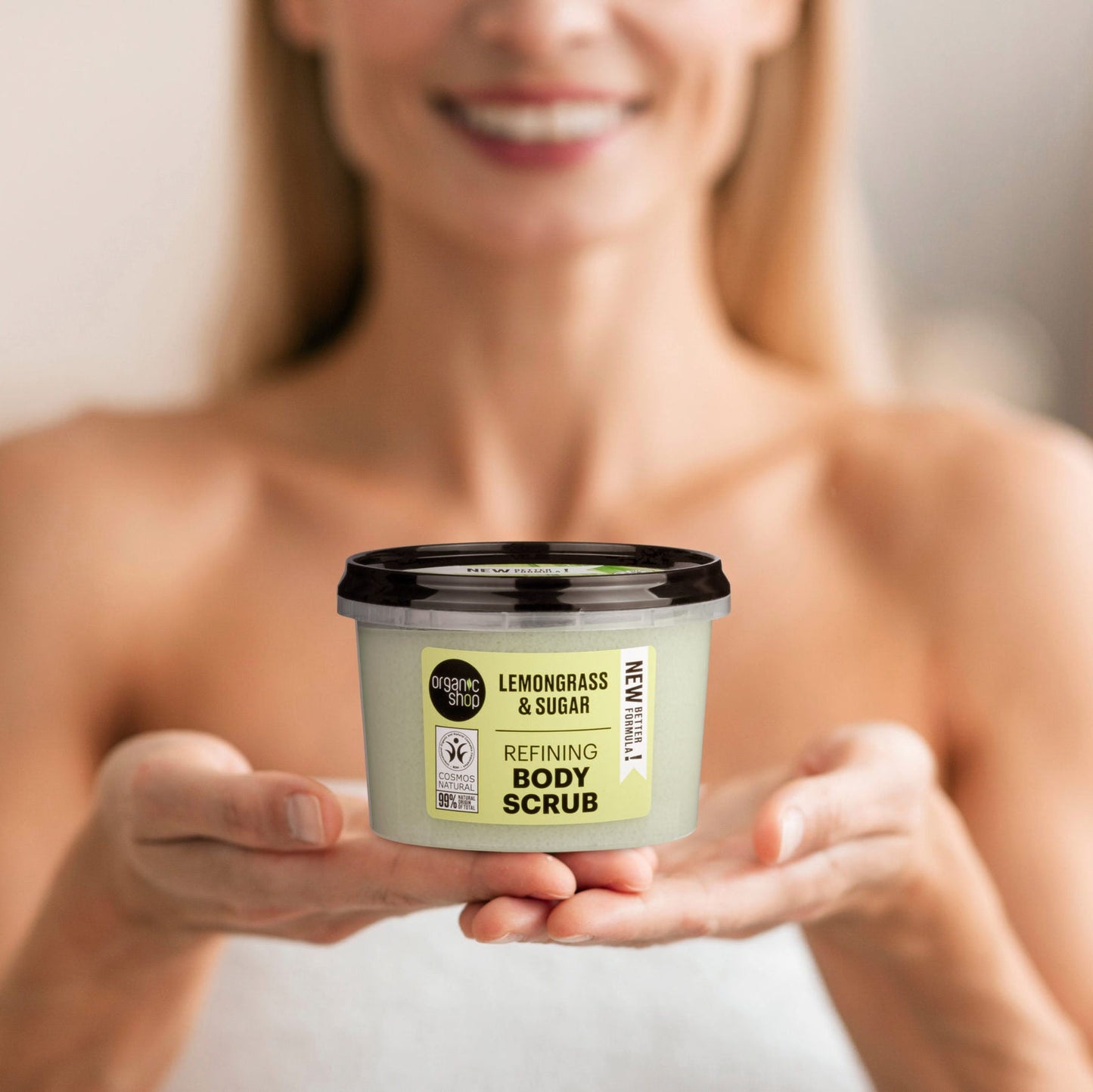 Body Scrub Provence Lemongrass and Sugar 250ml - Organic Shop - Body Scrub - Eco Natural Products