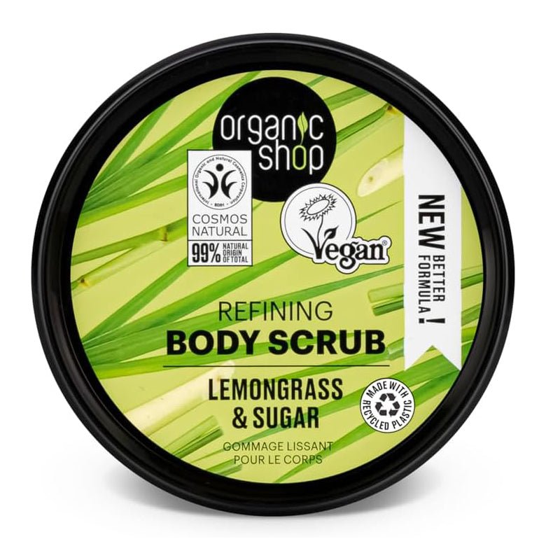 Body Scrub Provence Lemongrass and Sugar 250ml - Eco Natural Products - Organic Shop - Body Scrub