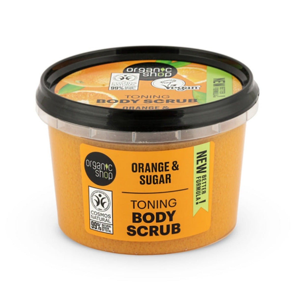 Body Scrub Sicilian Orange and Sugar 250ml - Organic Shop - Body Scrub - Eco Natural Products