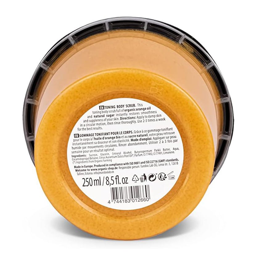 Body Scrub Sicilian Orange and Sugar 250ml - Eco Natural Products - Organic Shop - Body Scrub