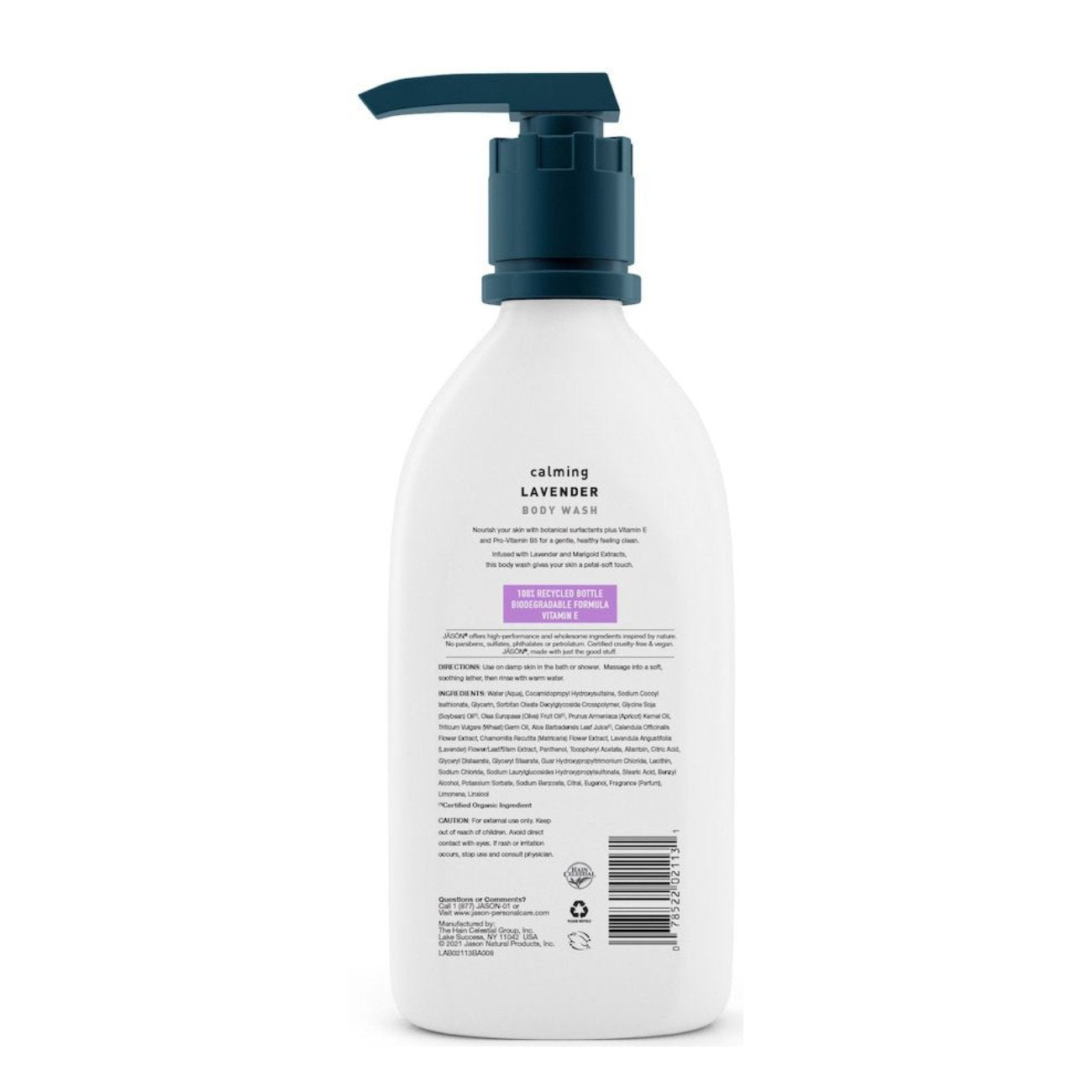 Body Wash Calming Lavender 887ml - Jason - Body Wash - Eco Natural Products