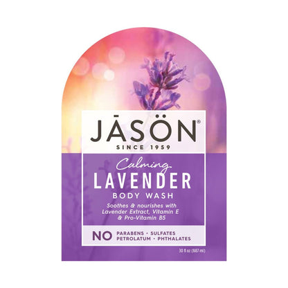 Body Wash Calming Lavender 887ml - Jason - Body Wash - Eco Natural Products