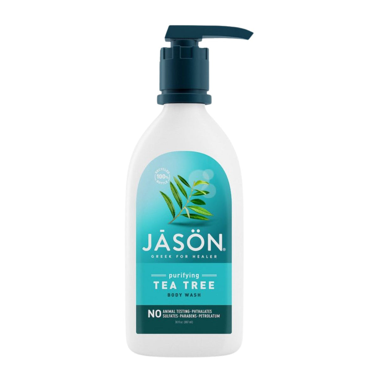 Body Wash Purifying Tea Tree 887ml - Jason - Body Wash - Eco Natural Products