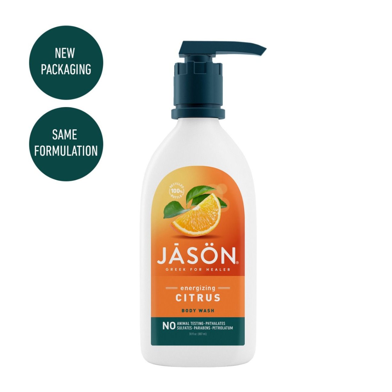 Body Wash Revitalizing Citrus 887ml - Eco Natural Products - Jason - Body Wash