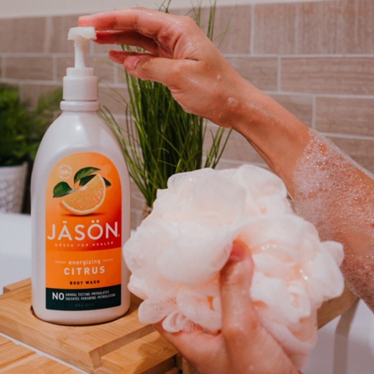 Body Wash Revitalizing Citrus 887ml - Jason - Body Wash - Eco Natural Products