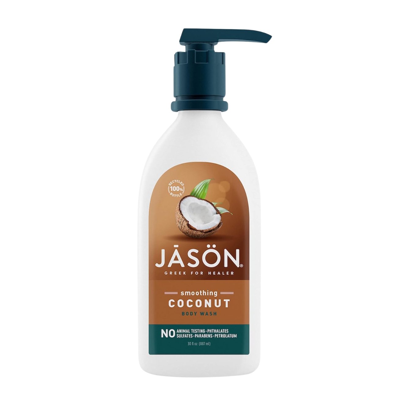 Body Wash Smoothing Coconut 887ml - Jason - Body Wash - Eco Natural Products
