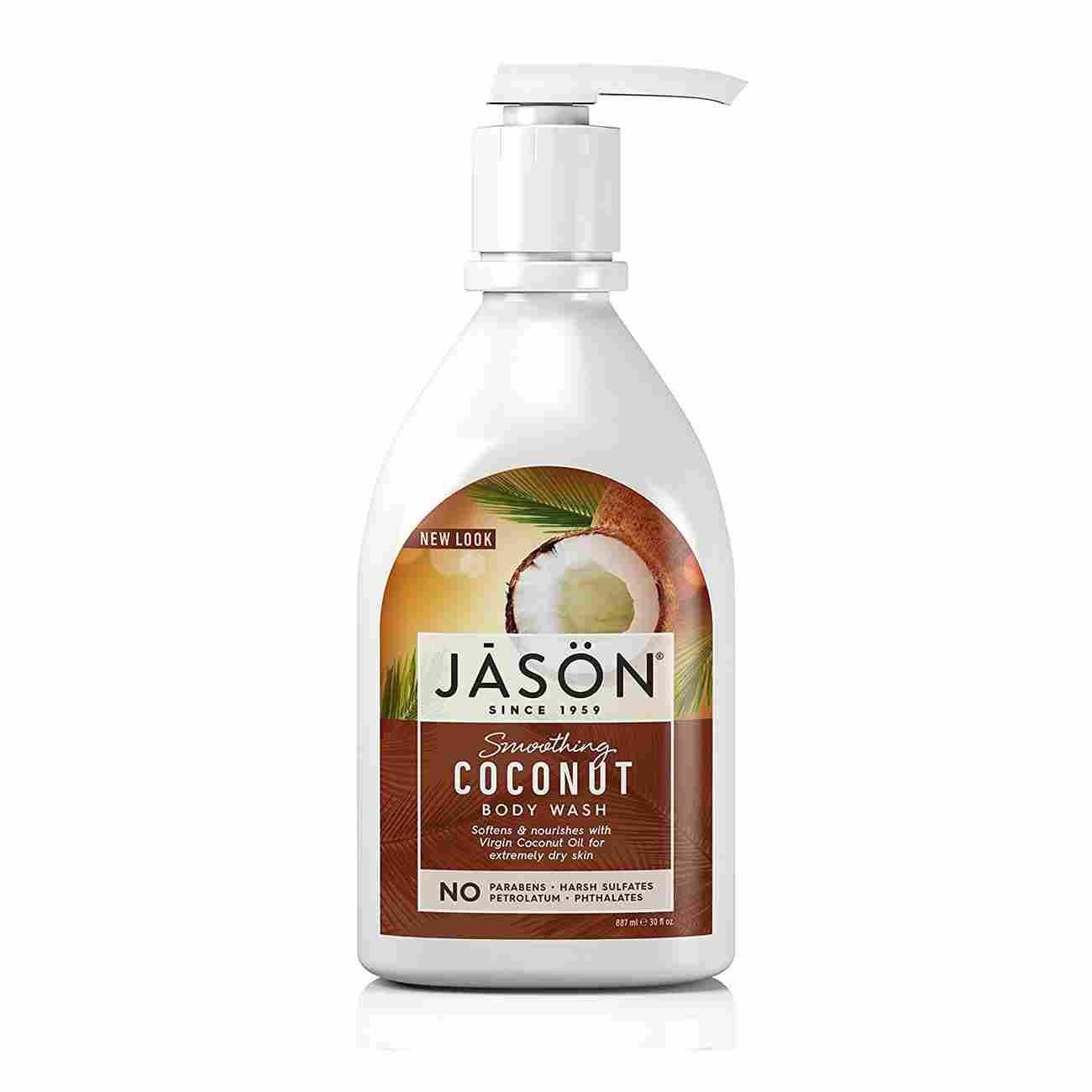 Body Wash Smoothing Coconut 887ml - Jason - Body Wash - Eco Natural Products