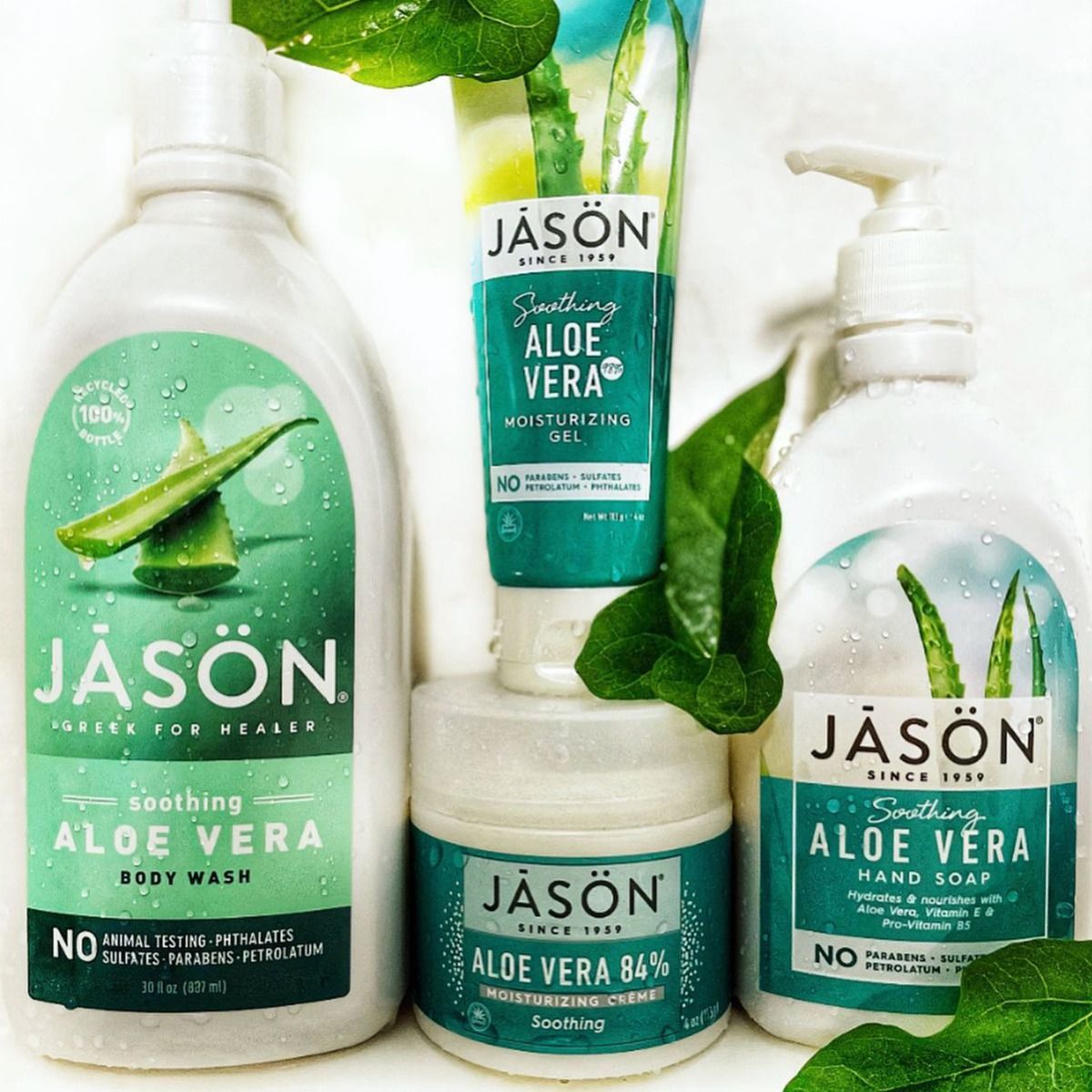 Body Wash Soothing Aloe Vera 887ml - Jason - Body Wash - Eco Natural Products