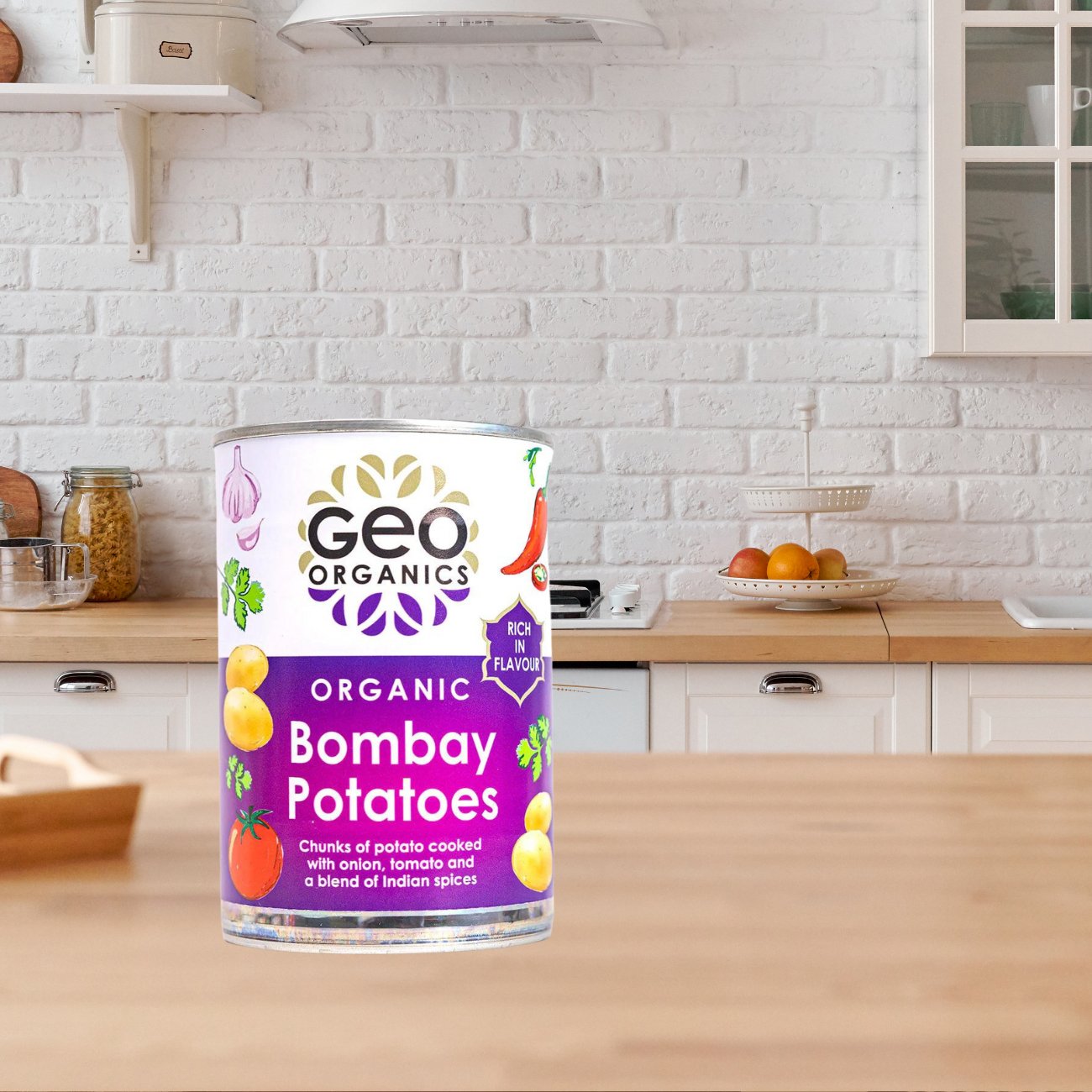 Bombay Potatoes 400g - Geo Organics - Bombay Potatoes - Eco Natural Products