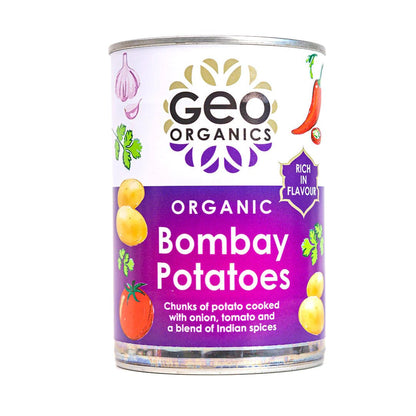 Bombay Potatoes 400g - Geo Organics - Bombay Potatoes - Eco Natural Products