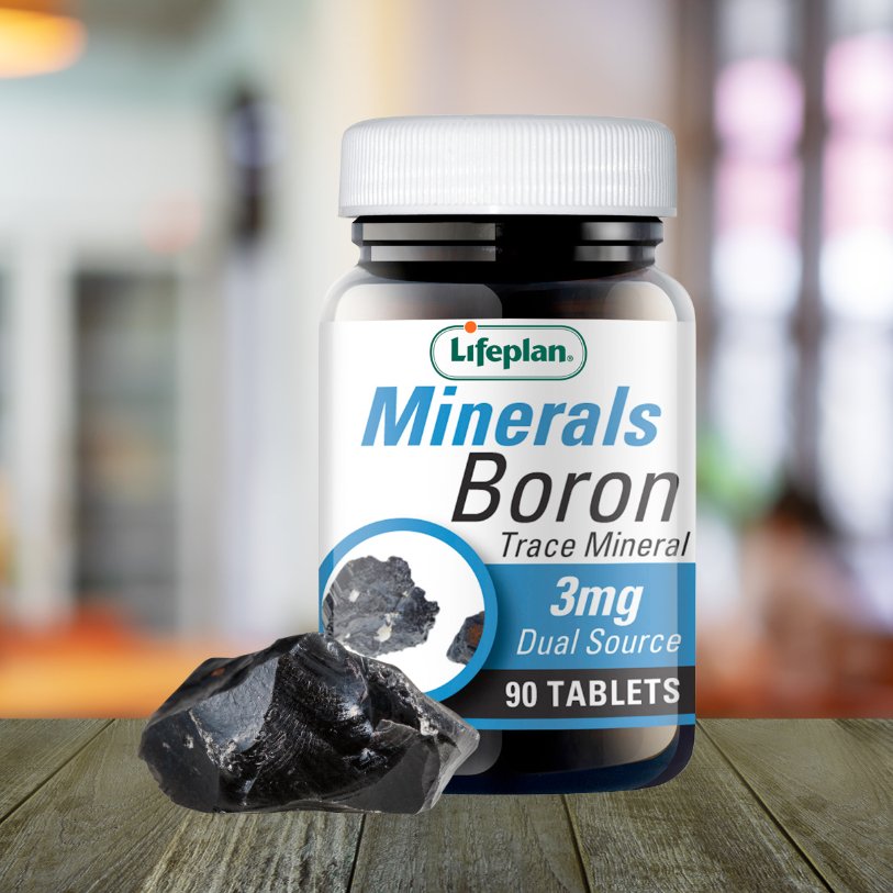 Boron 90 Tablets - Eco Natural Products - Lifeplan - Food Supplement