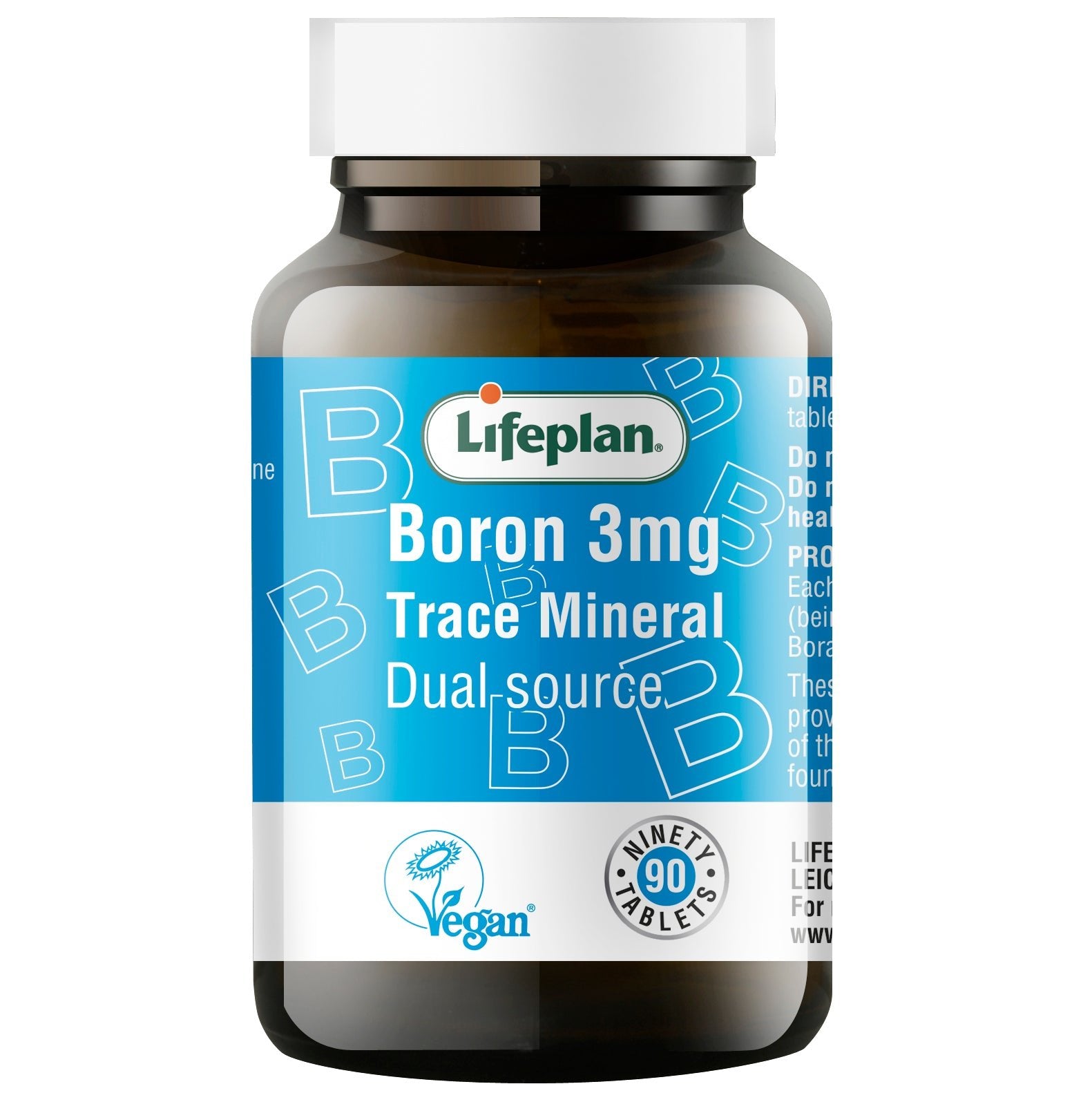 Boron 90 Tablets - Eco Natural Products - Lifeplan - Food Supplement