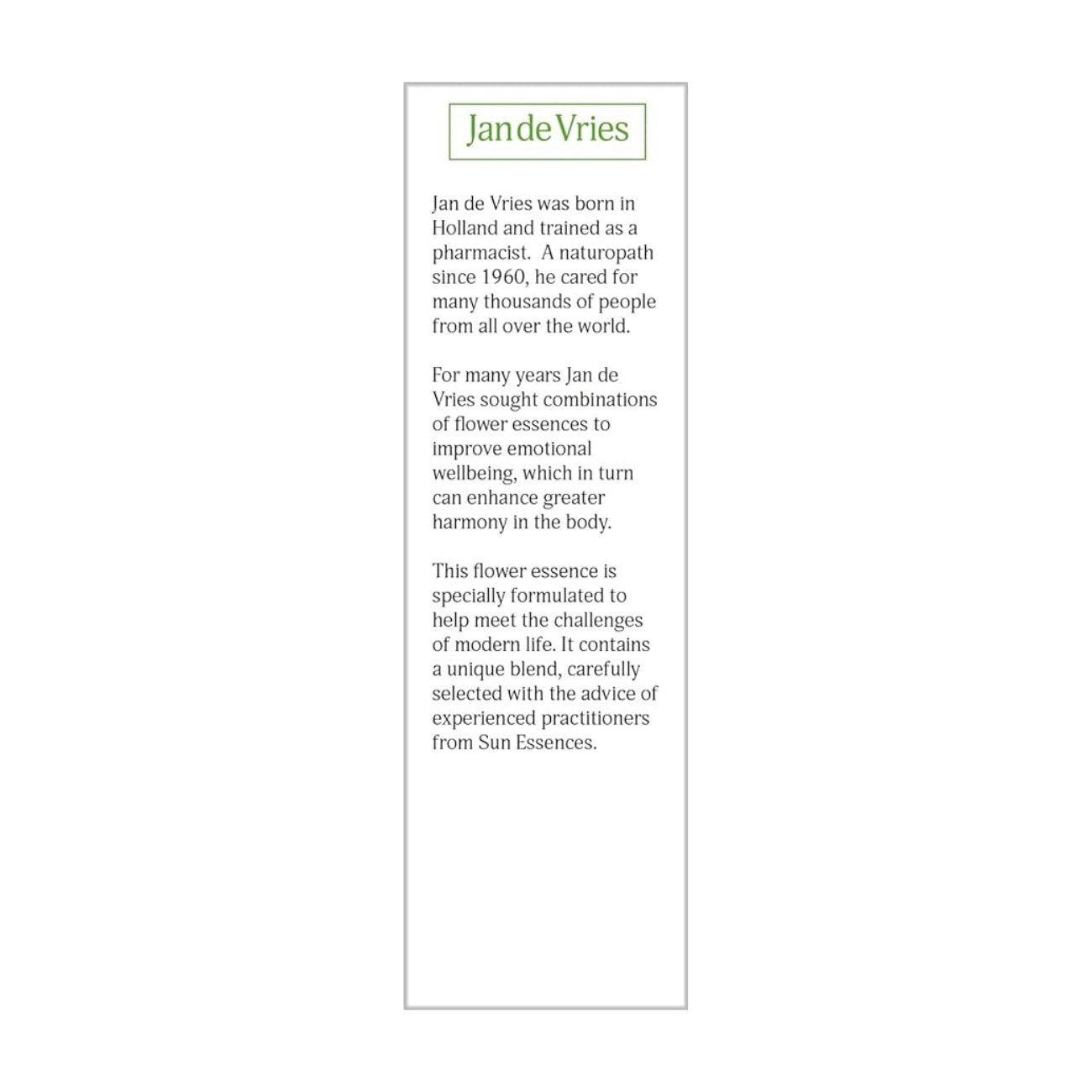 Bowel Essence 30ml - Jan de Vries - Essence - Eco Natural Products