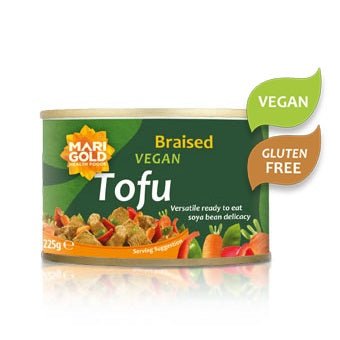 Braised Tofu Cans 225g - Eco Natural Products - Marigold - Meat Alternative