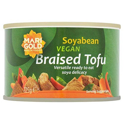 Braised Tofu Cans 225g - Marigold - Meat Alternative - Eco Natural Products