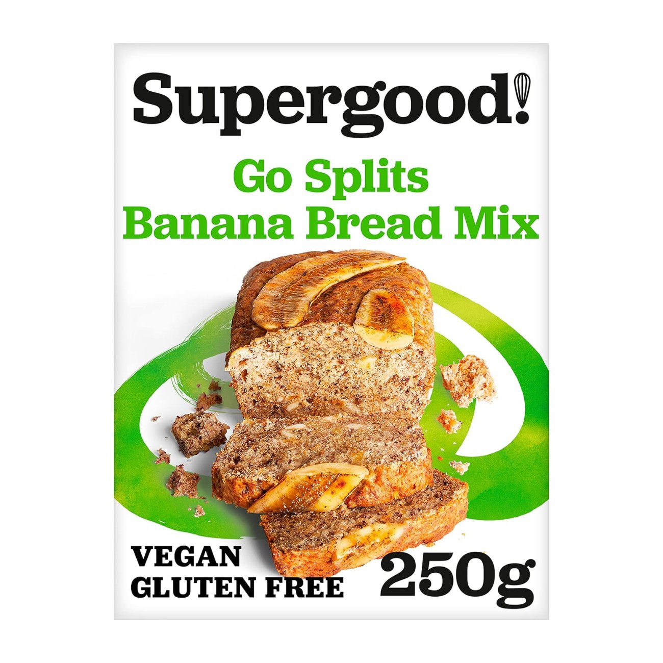 Bread Mix Go Splits Banana 250g - Eco Natural Products - Supergood - Baking Mix