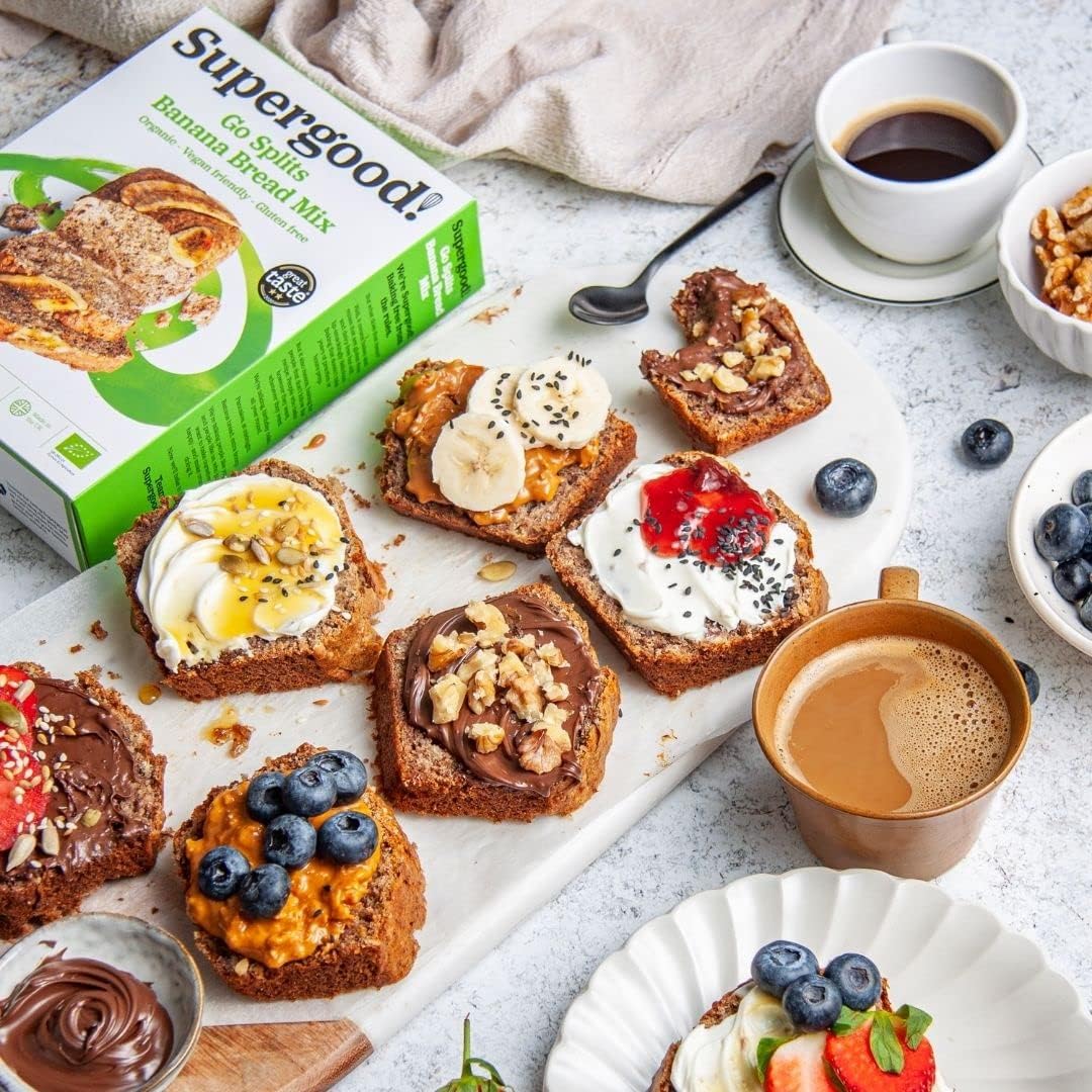 Bread Mix Go Splits Banana 250g - Supergood - Baking Mix - Eco Natural Products