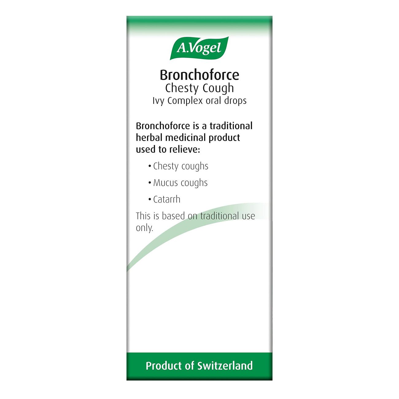 Bronchoforce Chesty Cough Ivy Complex Oral Drop 50ml - Eco Natural Products - A. Vogel - Oral Drop