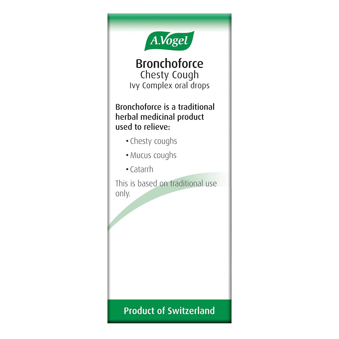 Bronchoforce Chesty Cough Ivy Complex Oral Drop 50ml - A. Vogel - Oral Drop - Eco Natural Products