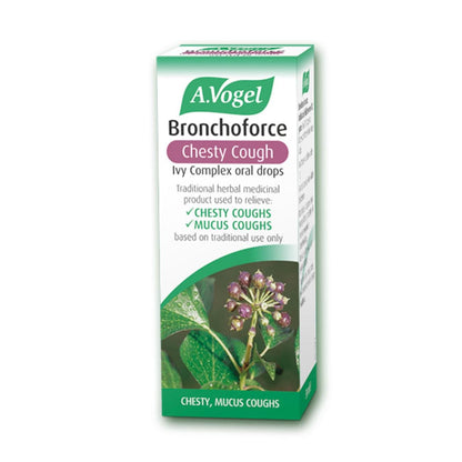 Bronchoforce Chesty Cough Ivy Complex Oral Drop 50ml - A. Vogel - Oral Drop - Eco Natural Products