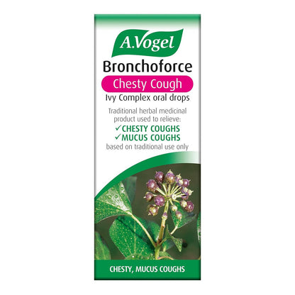 Bronchoforce Chesty Cough Ivy Complex Oral Drop 50ml - A. Vogel - Oral Drop - Eco Natural Products