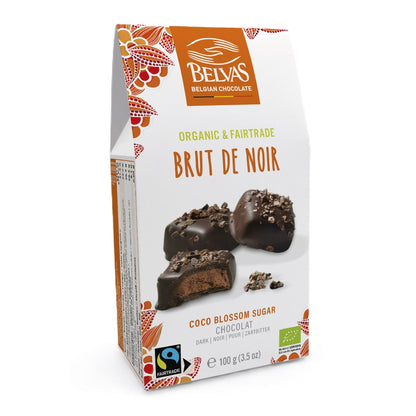 Brut de Noir Chocolate 100g - Belvas - Chocolate - Eco Natural Products