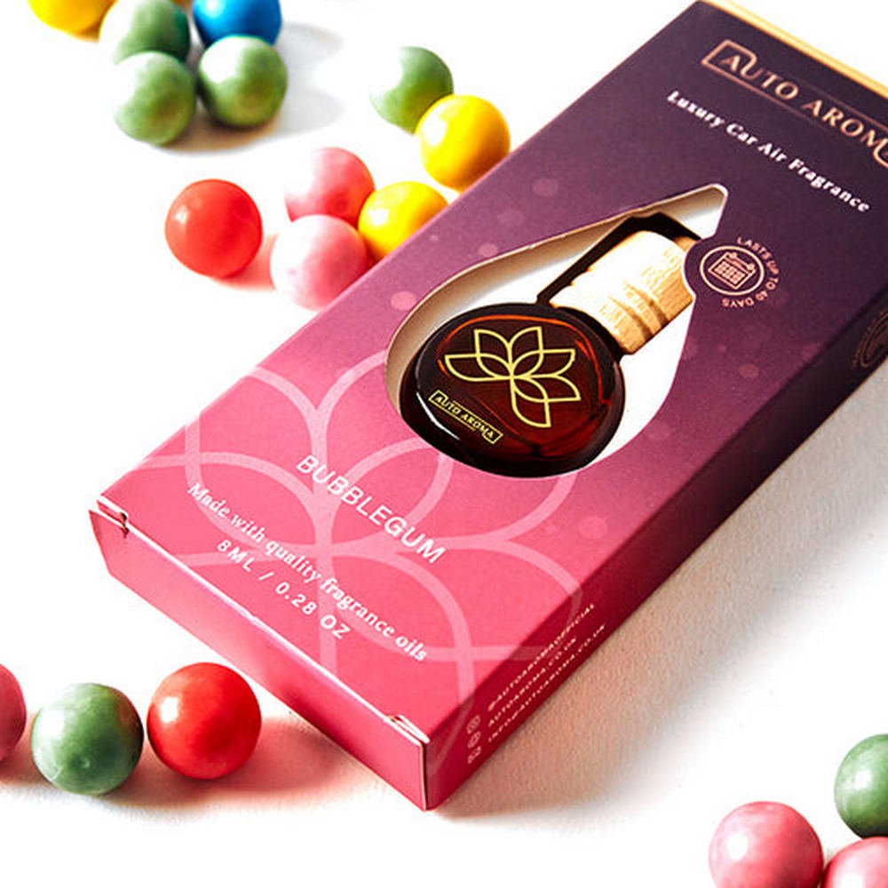 Bubblegum Car Fragrances Oils 8ml - Auto Aroma - Essential Oil - Eco Natural Products