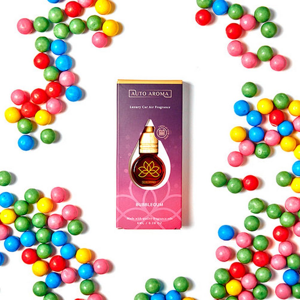 Bubblegum Car Fragrances Oils 8ml - Auto Aroma - Essential Oil - Eco Natural Products