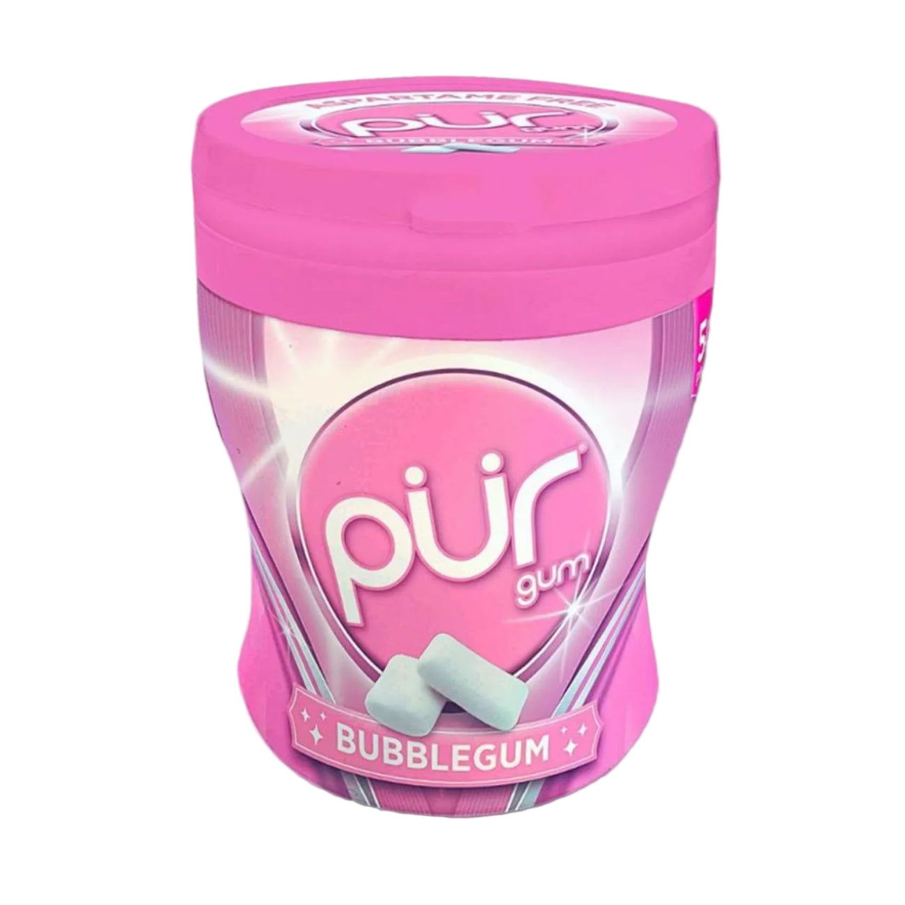 Pur Bubblegum Gum Shaker Cup 70g front packaging
