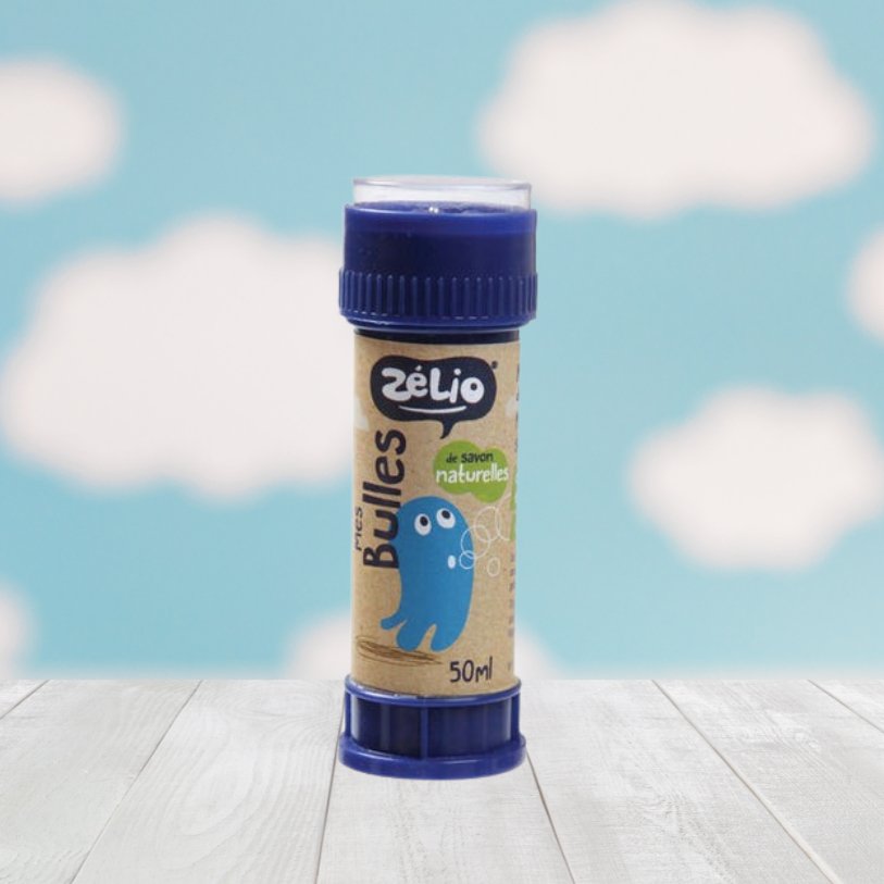 Bubbles Organic Soap 50ml - Zelio - Eco Natural Products