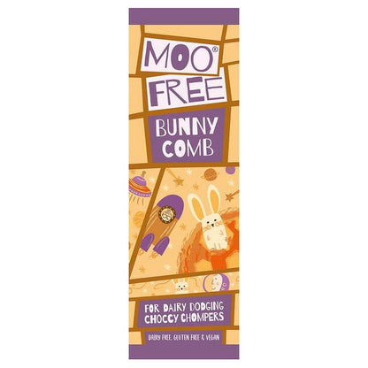 Bunnycomb Dairy Free & Vegan Mini Bar 20g - Moo Free - Chocolate - Eco Natural Products