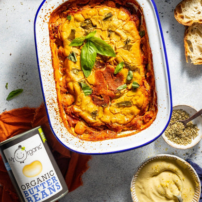 Butter Beans Tin 400g - Mr Organic - Beans - Eco Natural Products