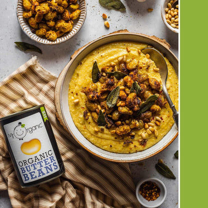 Butter Beans Tin 400g - Mr Organic - Beans - Eco Natural Products